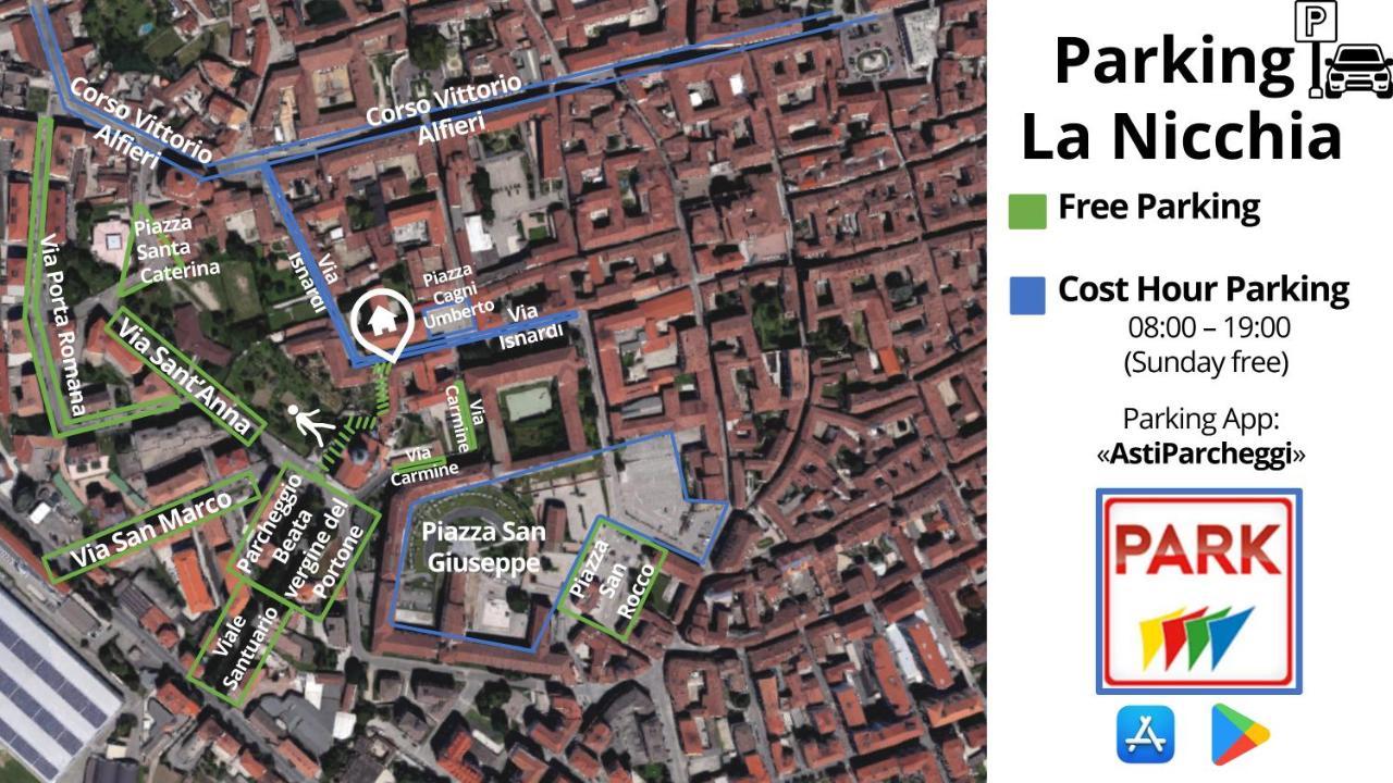 Apartament La Nicchia Asti Zewnętrze zdjęcie